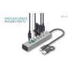 i-tec USB-C/USB-A Charging Metal HUB 7 Port - C31HUBMETAL703
